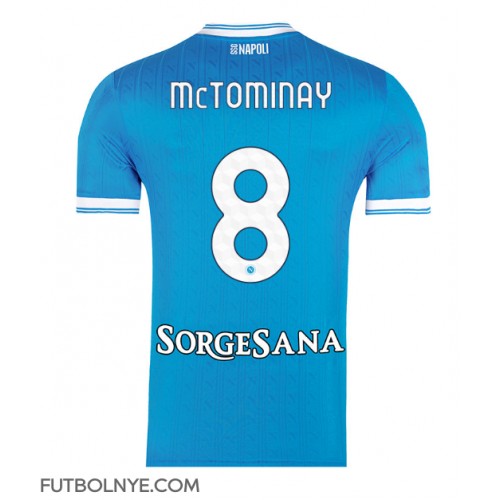 Camiseta SSC Napoli Scott McTominay #8 Primera Equipación 2025-26 manga corta